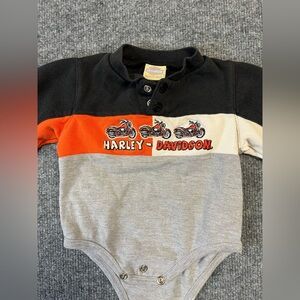 Harley Davidson Onesie